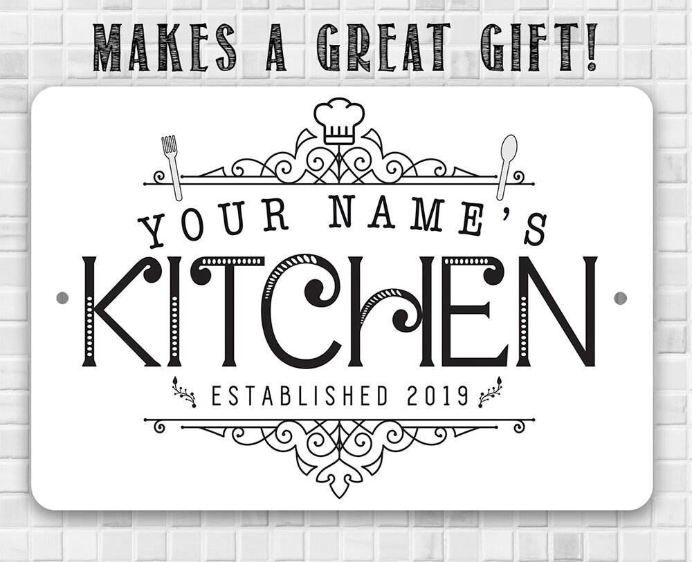 Personalized - Kitchen - Metal Sign