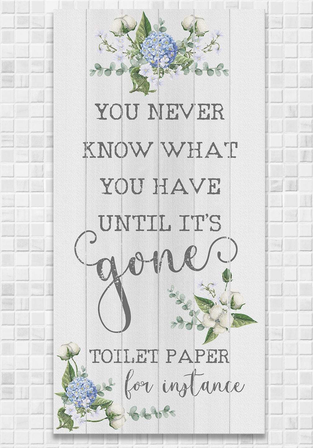 Toilet Paper - Canvas
