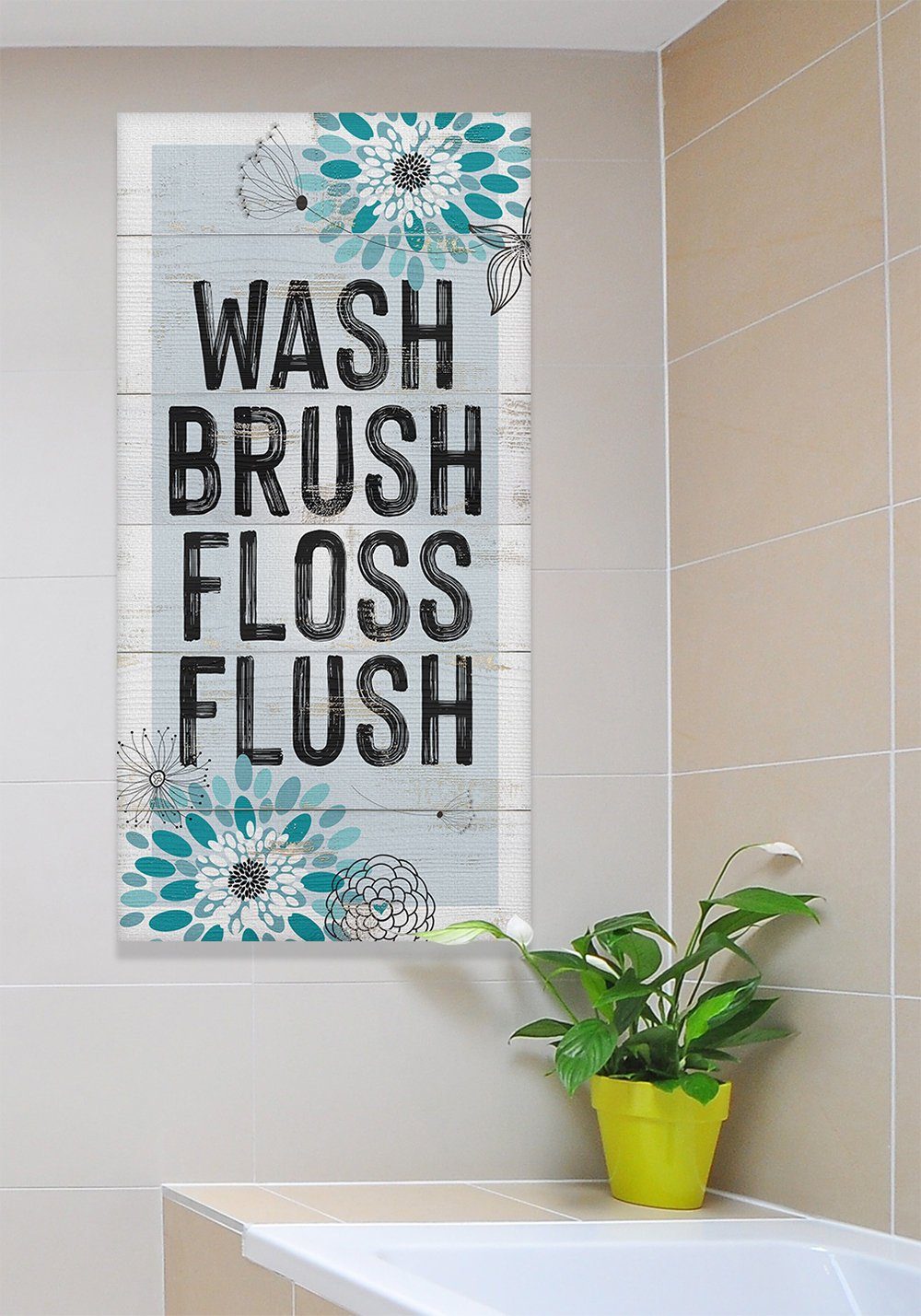Wash Brush Floss - Canvas