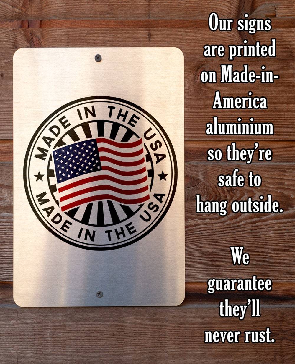 What Happens On The Patio Stays - Metal Sign