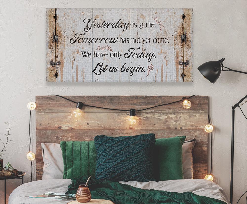 Yesterday Is Gone - Canvas