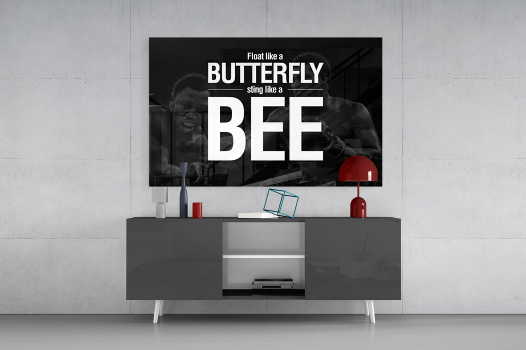 Muhammad Ali Glass Wall Art