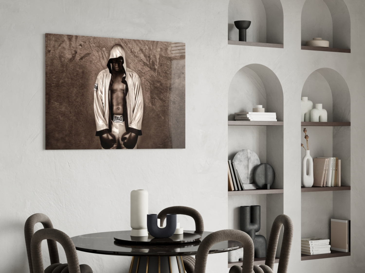 Muhammad Ali Glass Wall Art