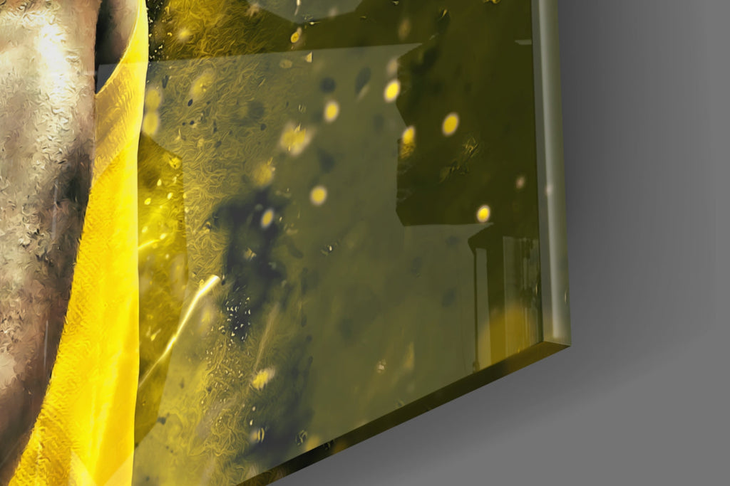 Lebron James Glass Wall Art
