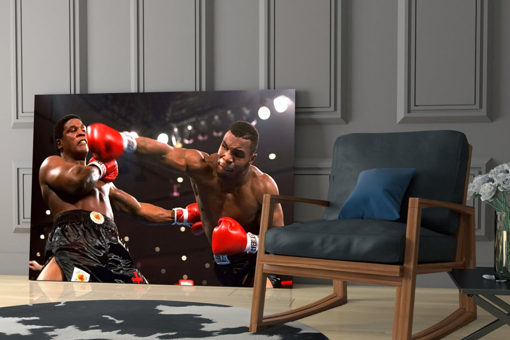 Mike Tyson Glass Wall Art
