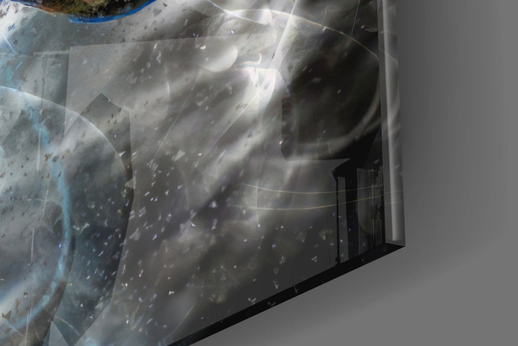 Cam Newton Glass Wall Art