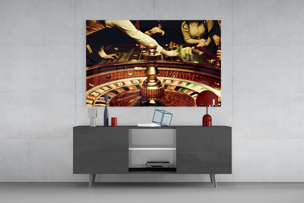 Gamble Glass Wall Art