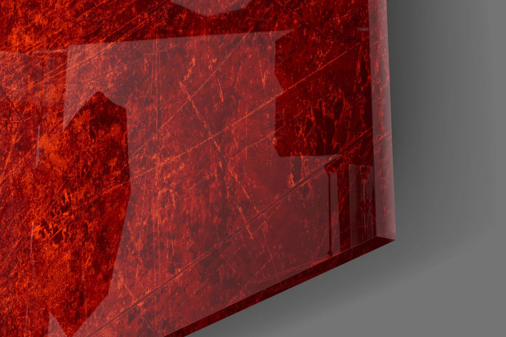 Flag of Poland Glass Wall Art