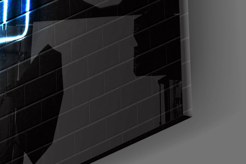 Ace and Joker Glass Wall Art