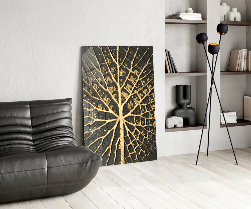 Abstract Art Glass Wall Art