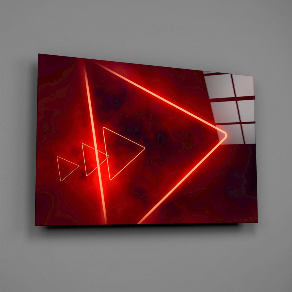 Abstract Art Glass Wall Art