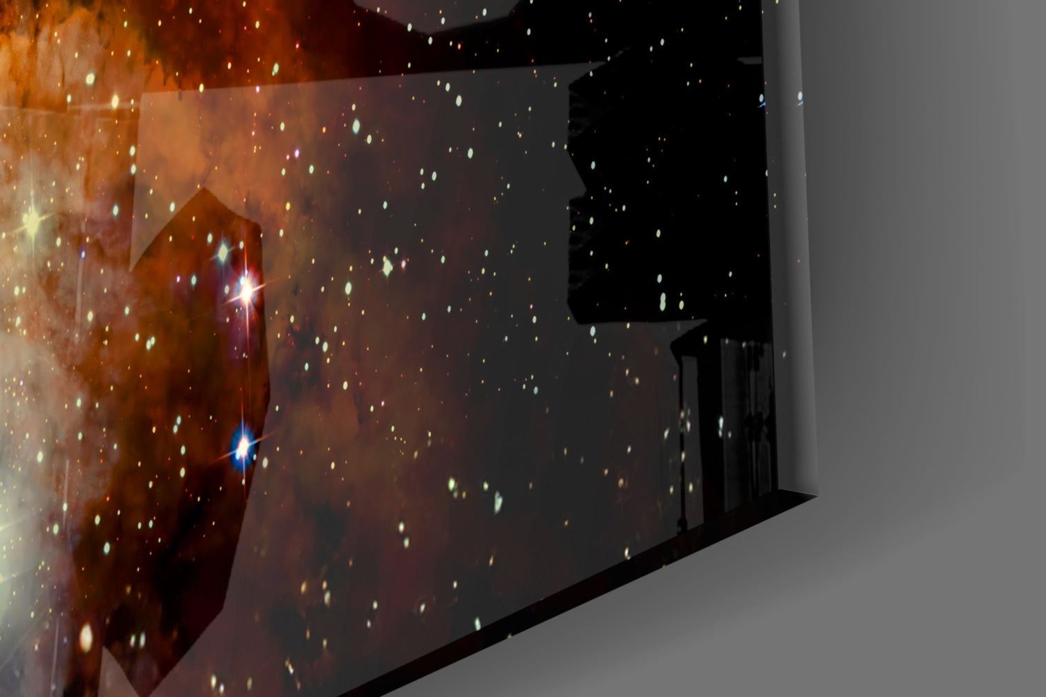 World Of The Galaxy Glass Wall Art