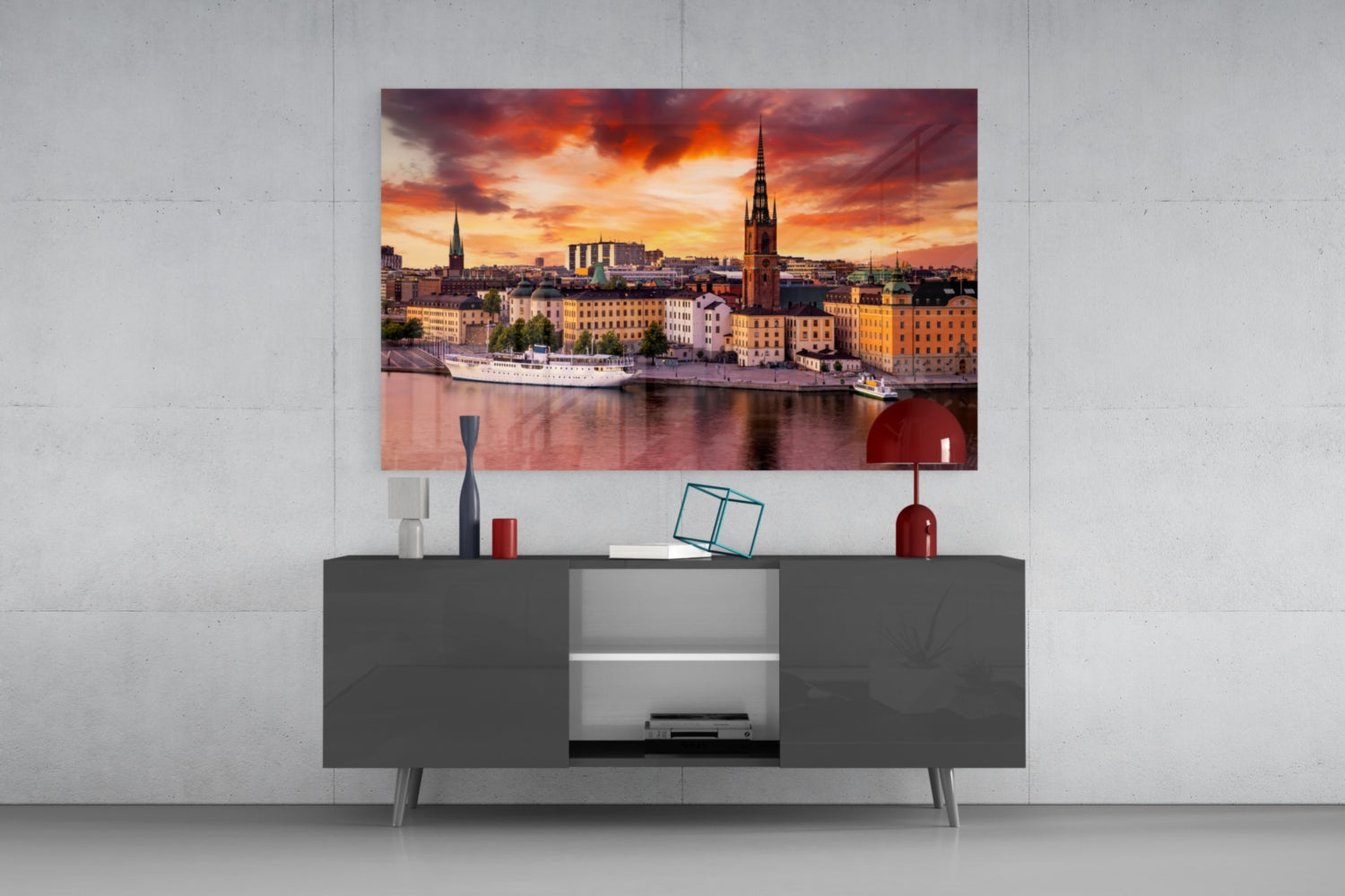 Stockholm Glass Wall Art
