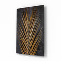 Areca Bunch Glass Wall Art
