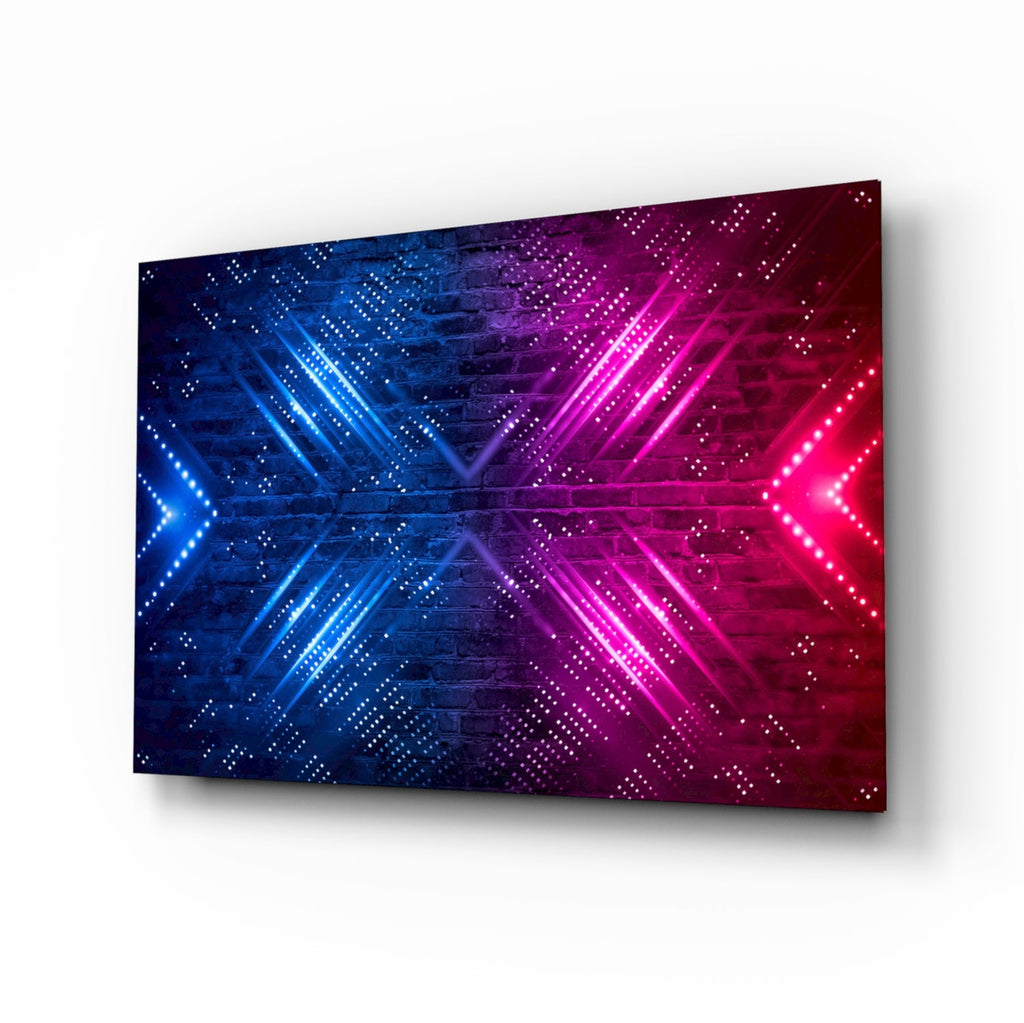 Abstract Art Glass Wall Art