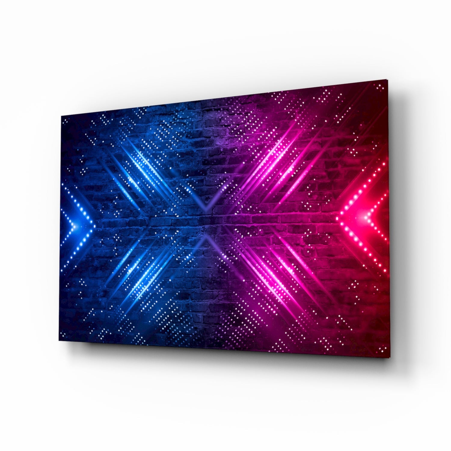 Abstract Art Glass Wall Art