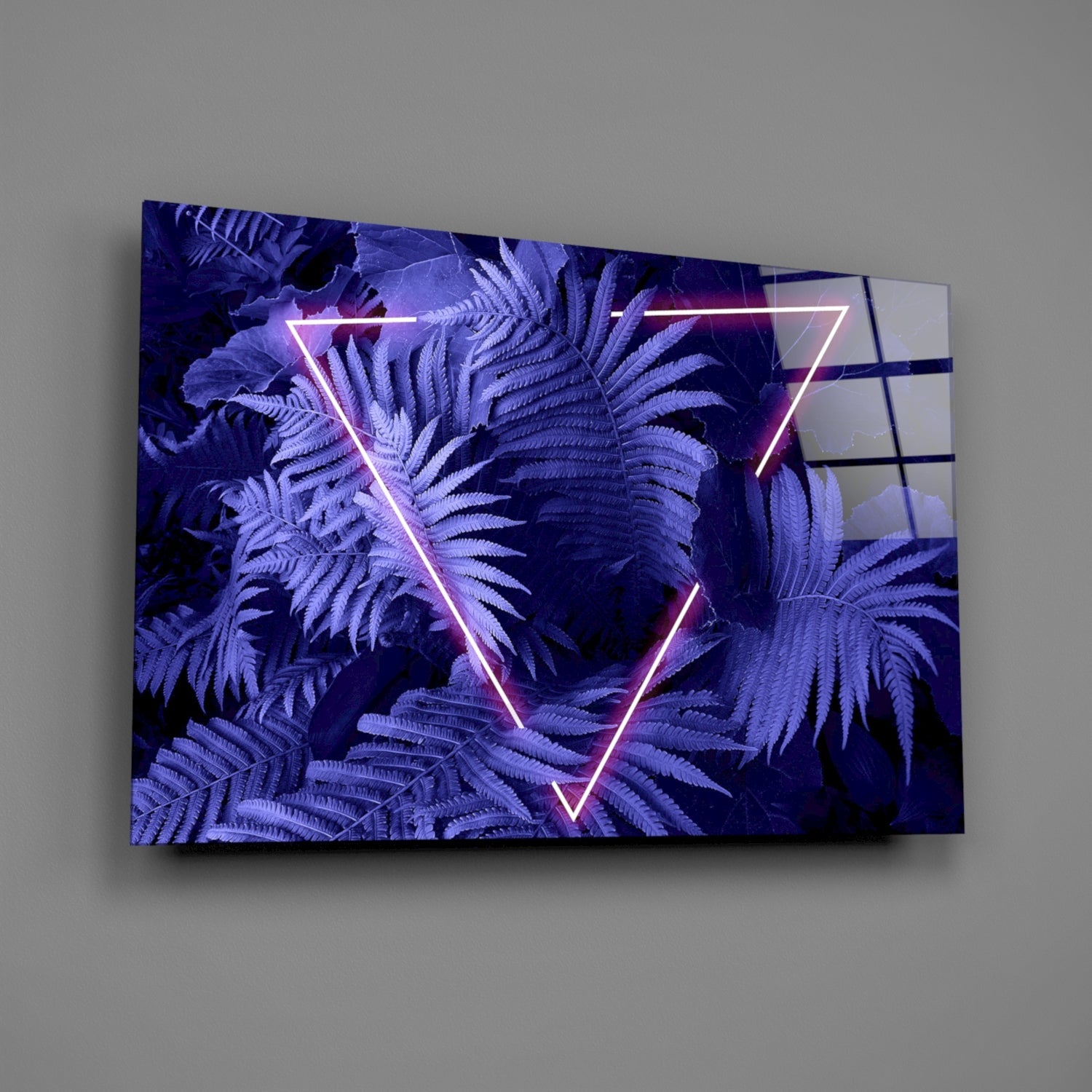 Abstract Art Glass Wall Art