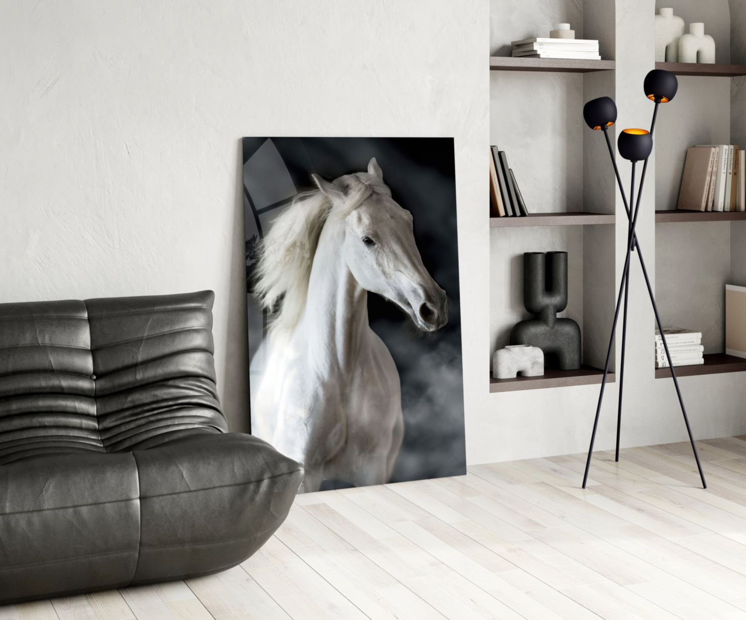 Horse Glass Wall Art