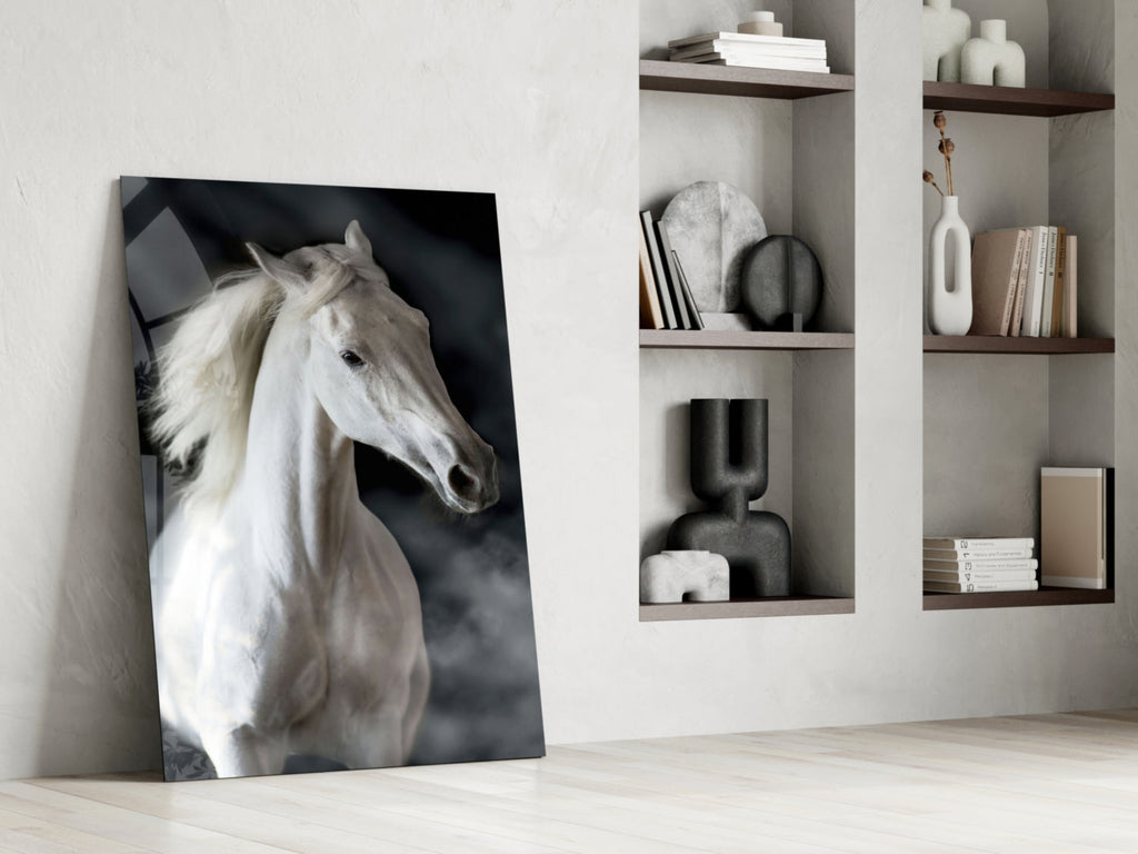 Horse Glass Wall Art