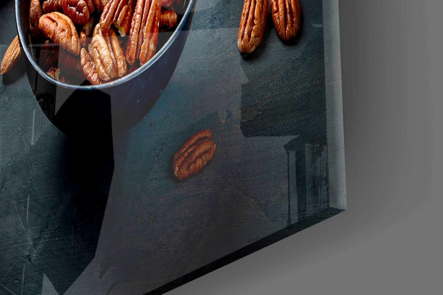 Nuts Glass Wall Art