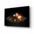 Gambler's Guns Glass Wall Art
