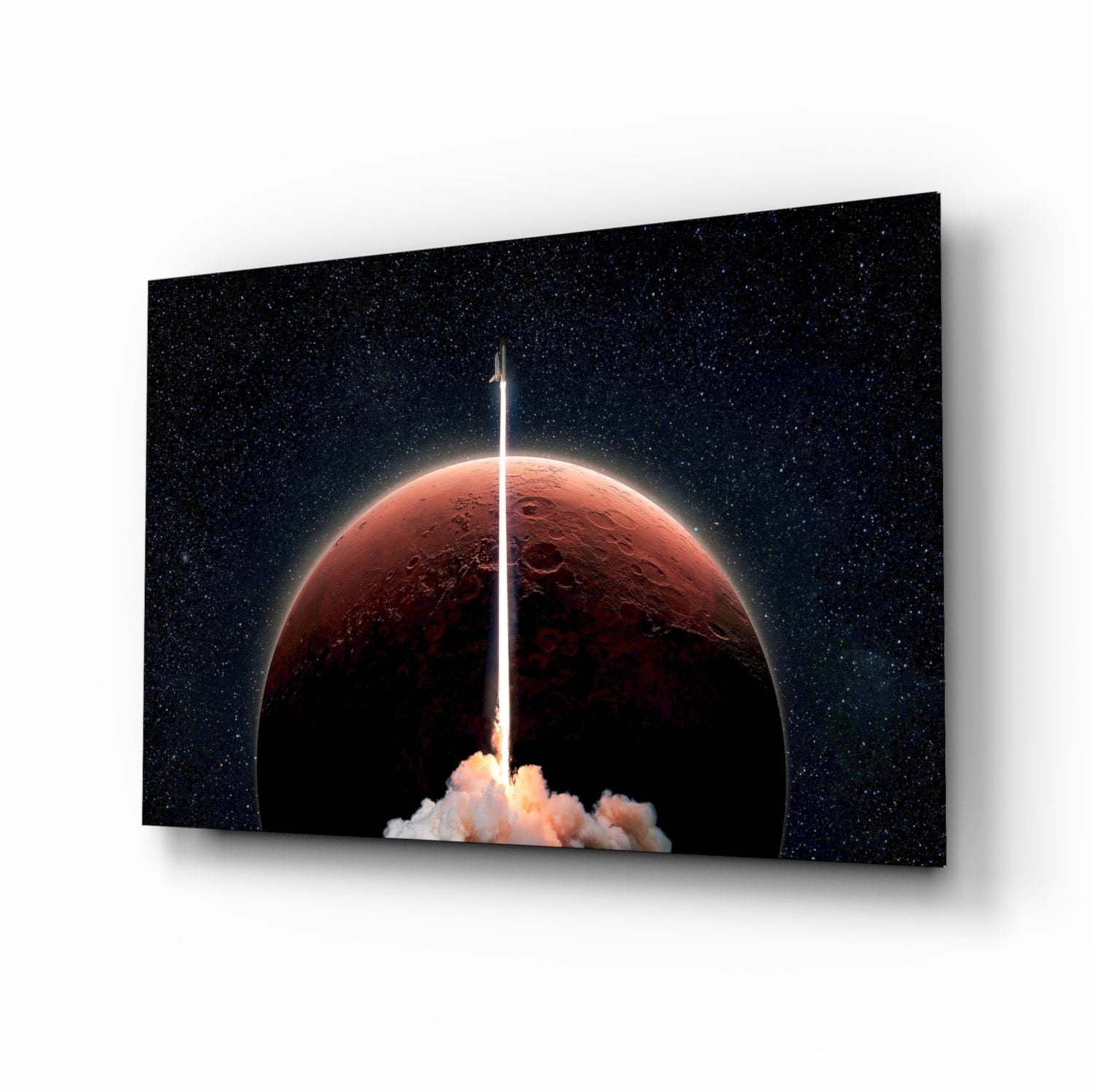 Abstract Art Glass Wall Art