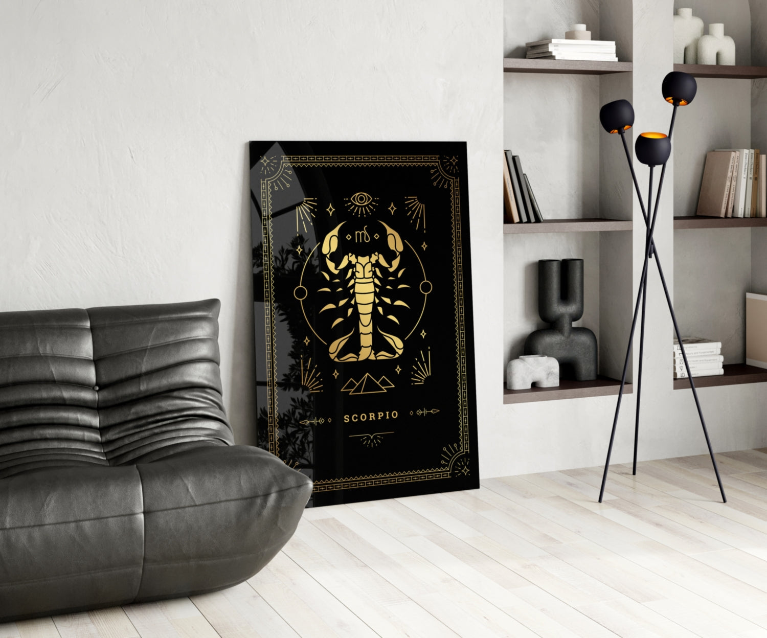 Cancer Glass Wall Art
