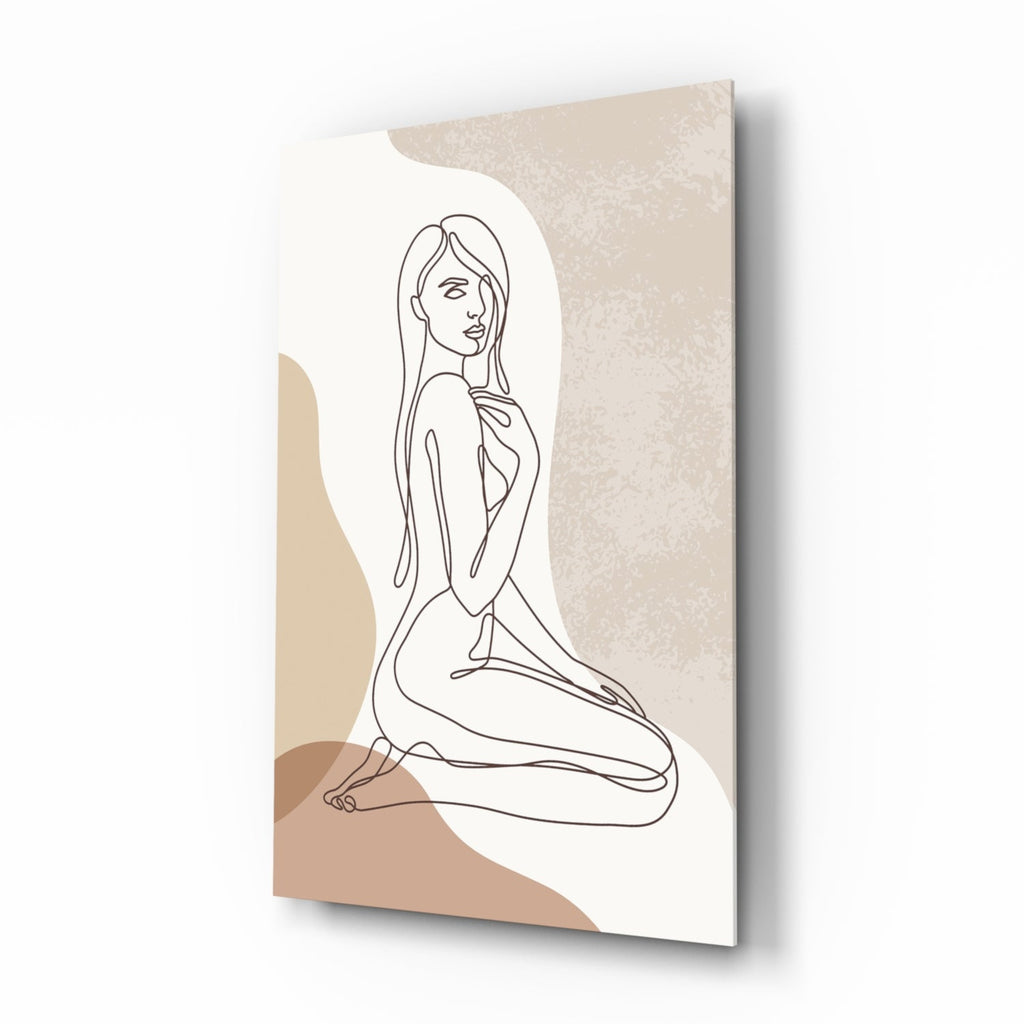 Woman's Art Glass Wall Art
